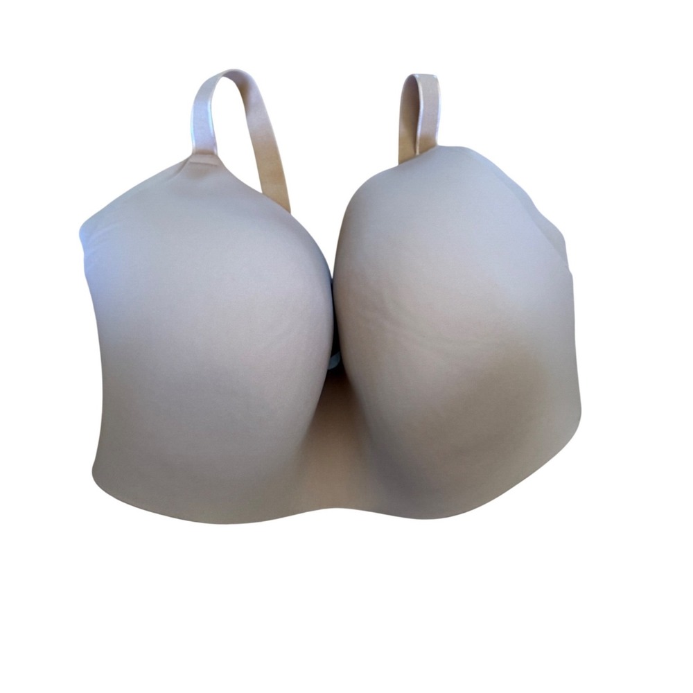 Knix WingWoman Contour Bra Nude Beige Wireless Size 8++